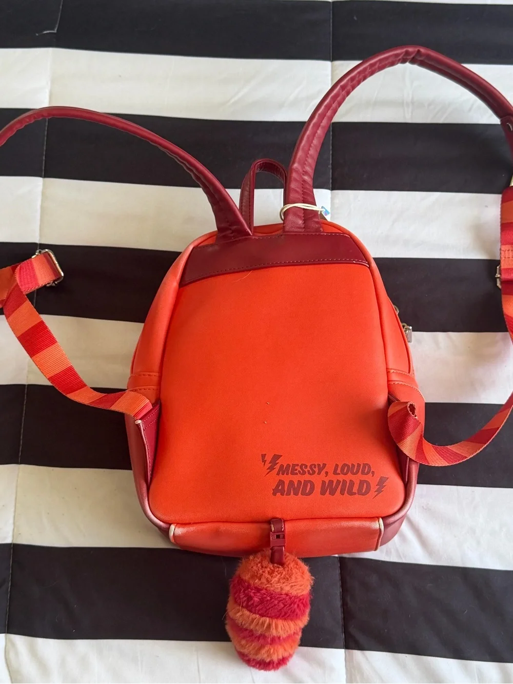 Loungefly Turning Red May Ling Panda mini backpack Pixar